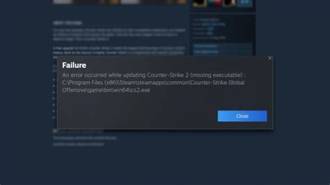 How To Fix An Error Occurred While Updating Counter Strike 2