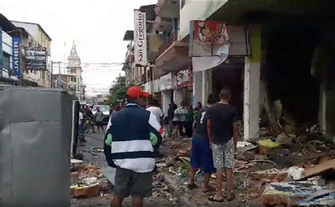 Tres Locales Comerciales Fueron Destruidos Por Fuerte Explosi N En