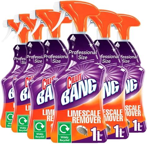 Cillit Bang Professional Cleaner 100 Limescale Remover 1L Set Of 6