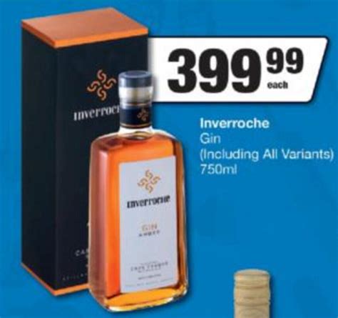 Inverroche Gin 750ml Offer At Spar Tops