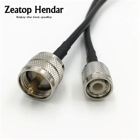 Piezas Rg Lmr Cable Rf Tnc Conector Macho A Pl Uhf