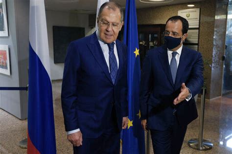 Lavrov Russia Ready To Help Ease Turkey Greece Tension Ap Whig