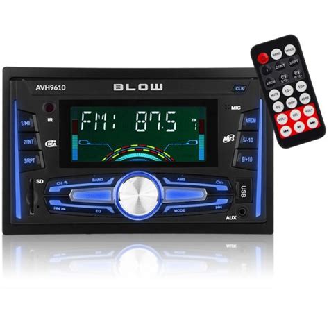 Blow Auto Rádio 4x 50W BT FM AUX SD USB AVH 9610 KuantoKusta