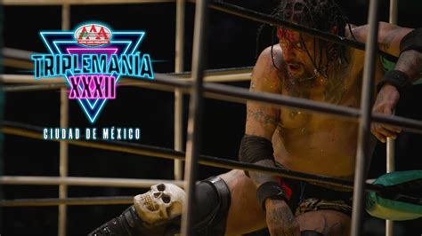 DOMO DE LA MUERTE En Triplemania XXXII CDMX Lucha Libre AAA YouTube