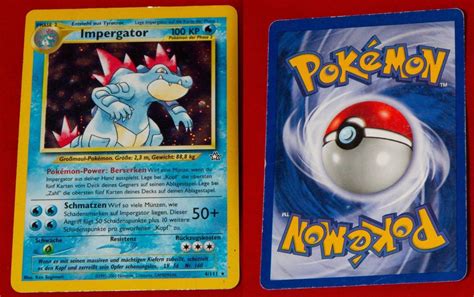 Impergator Foil Neo Genesis Pokémon Kaufen auf Ricardo