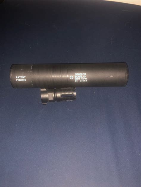 Sold Gemtech Qd Suppressor Hopup Airsoft