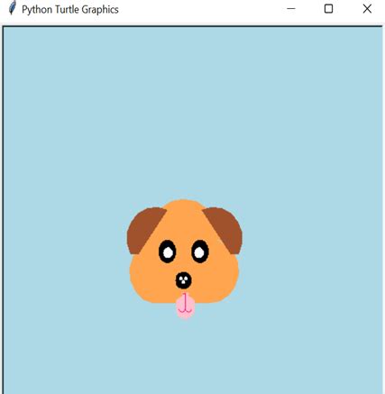 Draw A Dog Using Python Turtle - CopyAssignment