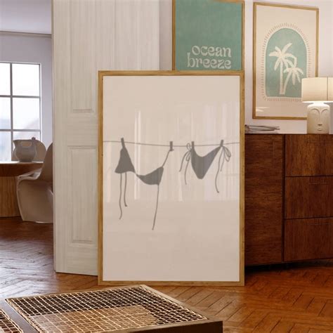 Wall Art Bikini Etsy