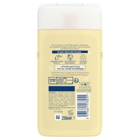 Le Petit Marseillais Crème de douche Extra Douce Lait 250ML