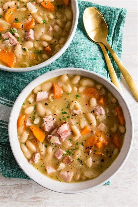 Canned White Bean Soup With Ham - 101 Simple Recipe