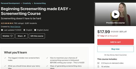 Best Screenwriting Classes Online Top Free Paid Options