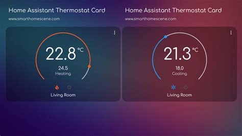 Top Home Assistant Thermostat Cards Smarthomescene