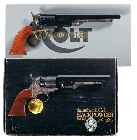 Two Black Powder Colt Revolvers A Colt Black Powder Signature Series