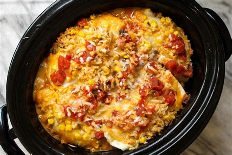 Green Chile Chicken Crock Pot Enchiladas Just A Pinch Recipes