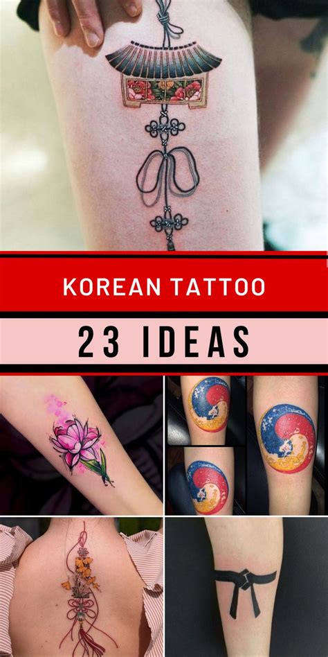 Traditional Korean Tattoos: Dive into the Time-Honored Art of South ...