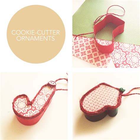 veronica preston design: DIY Cookie Cutter Ornaments