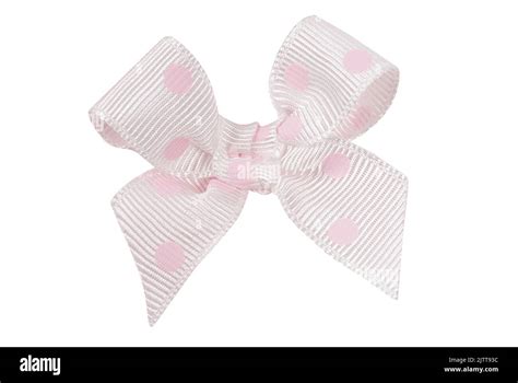 Pink Polka Dot Bow Clipart