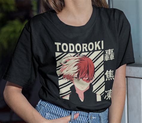 Unisex T Shirt Shoto Todoroki My Hero Academia Boku No Etsy