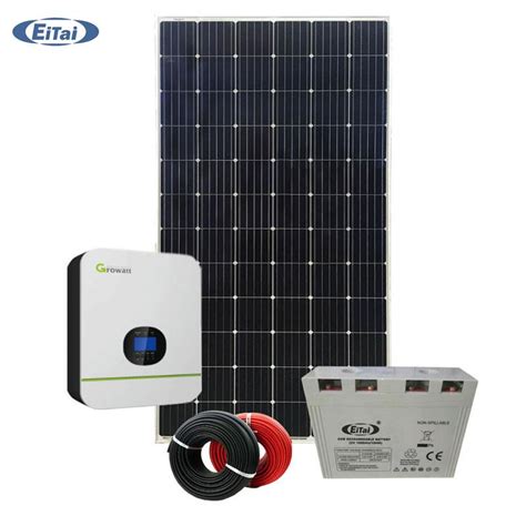 20KW Solar Panel System Three Phase Off Grid EITAI Eitai Solar System