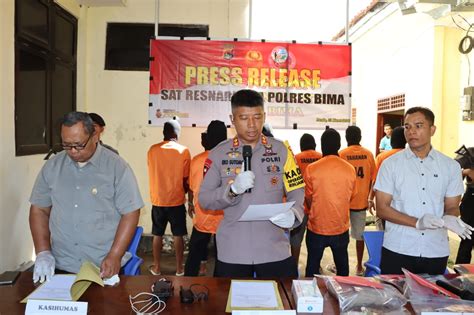 Polres Bima Ungkap Kasus Sabu Gram Detail Ntb