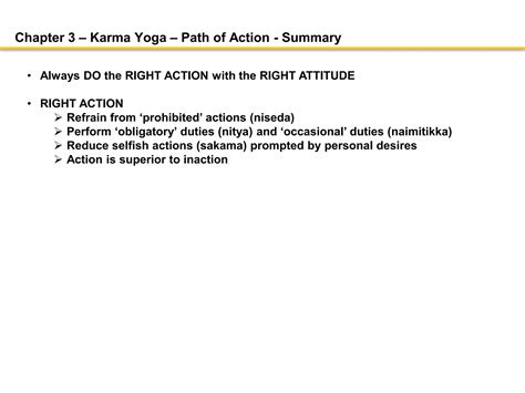 Bhagavad Gita Chapter 3 Summary | PPTX
