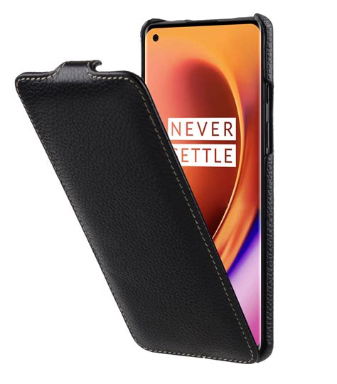 Oneplus 8 Case Ultraslim Handmade Leather Flip Case Stilgut Stilgut