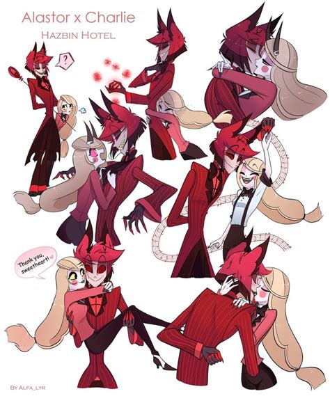 Alastor X Charlie Charlastor Hazbin Hotels Photos Vk Милые рисунки