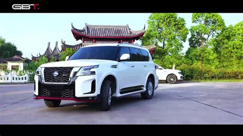 Gbt High Quality Facelift Body Kit For Nissan Patrol Y62 Nismo Model Youtube