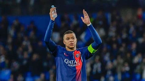 Mbappe Says Goodbye To PSG Fans After Defeat In Final Home Game