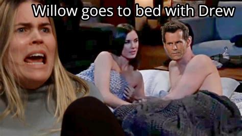 Sasha Sees The Chaos Willow Goes To Bed With Drew General Hospital