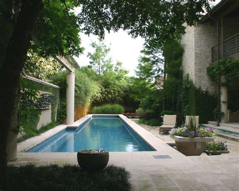 Courtyard Pool House Plans