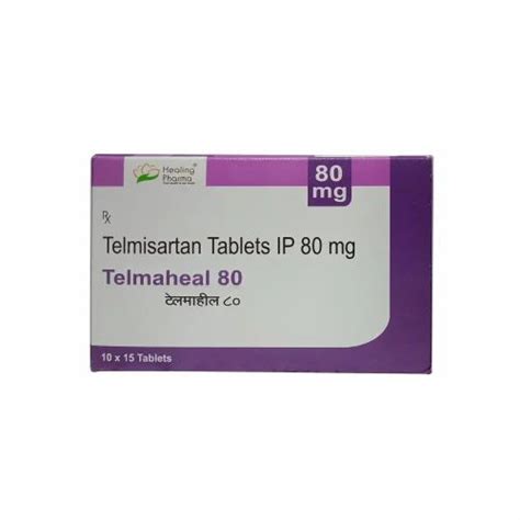 Telmaheal Telmisartan Tablets Ip Mg At Rs Stripe Borivali