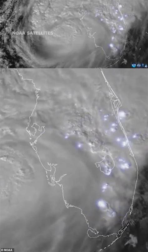 Asombrosas imágenes satelitales muestran chispas salvajes de relámpagos