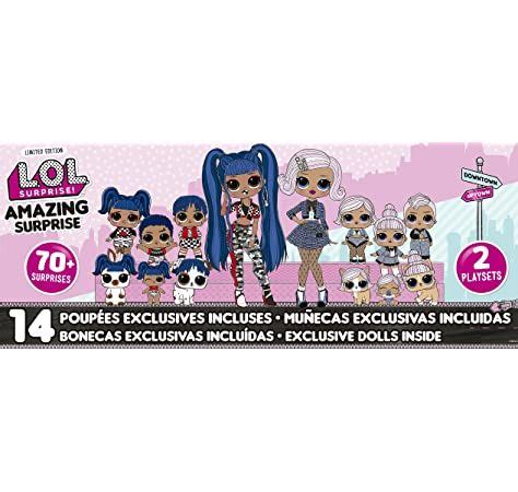 L O L Surprise Collectable Dolls 60 Surprises Winter Disco