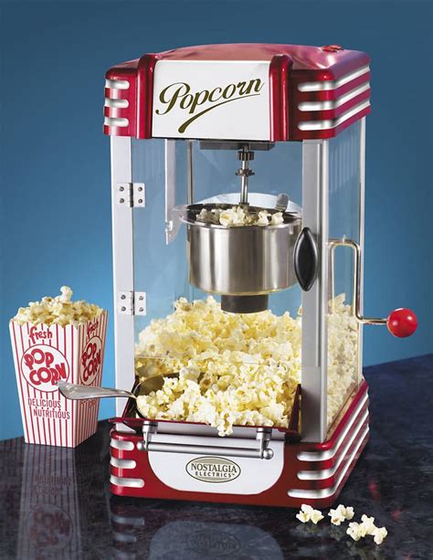 Nostalgia 10 Cup Retro Kettle Popcorn Maker Red Rkp 630 Best Buy