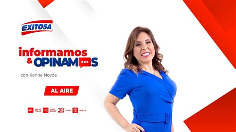 INFORMAMOS Y OPINAMOS 💬 con KARINA NOVOA - 08/05/23 - YouTube