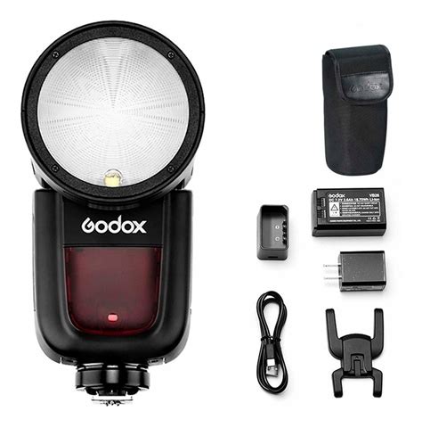 Flash Godox V1 Kit Incluye Batería Y Cargador Tienda Mercado Libre