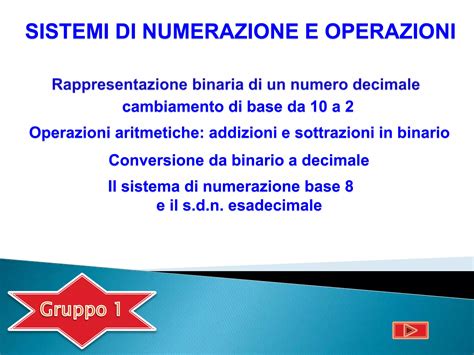 Sistemi Di Numerazione Ppt