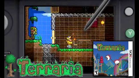 Terraria 3ds 12 Minutes Game Play Direct Sound Off Screen Youtube