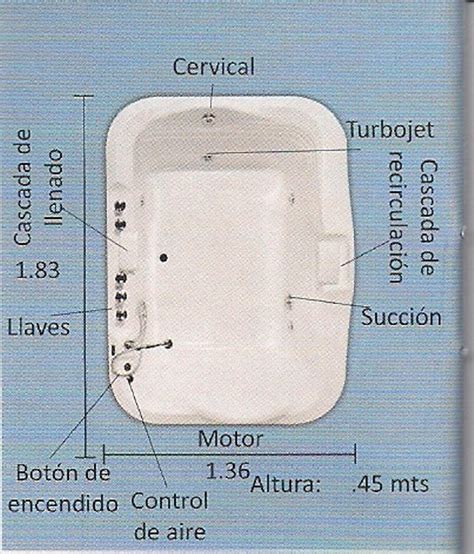 Tina Ellite Con Hidromasaje Para Baño Regadera Maa 2229200 En