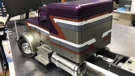 Custom Painting Tamiya Grand Hauler Paintjob On Rc Truck