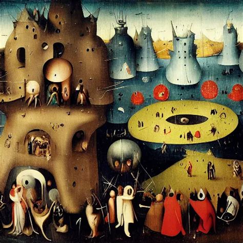 Art By Hieronymus Bosch Stable Diffusion