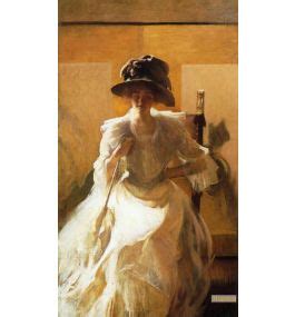 Edmund Charles Tarbell Quadro Reprodução a Óleo sobre Tela