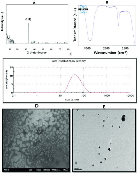 Characterization Of Silver Nanoparticles Agnps Prepared From Bacillus