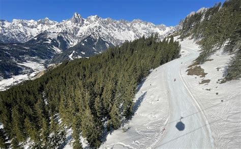 Premium Photo Chairlift In Maria Alm Am Steinernen Meer