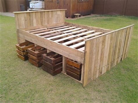 Diy Pallet Bed Design Diy To Make