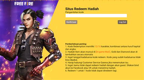 Kode Redeem Ff November Terbaru Hari Ini Segera Klaim Hadiahnya