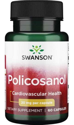 Polikosanol Biocosanol Cholesterol Kap Swanson Visanto Jerzy