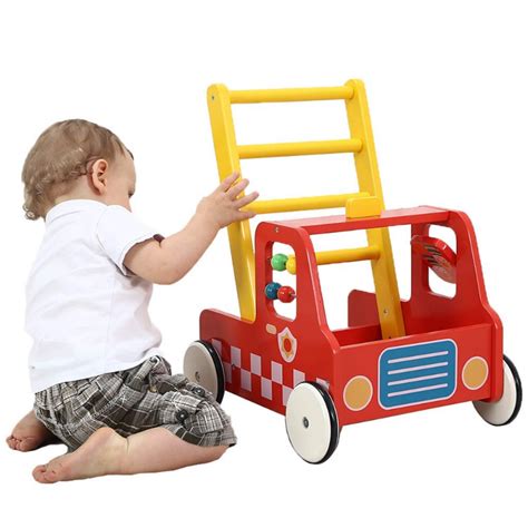 premium wooden baby push walker toy zincera