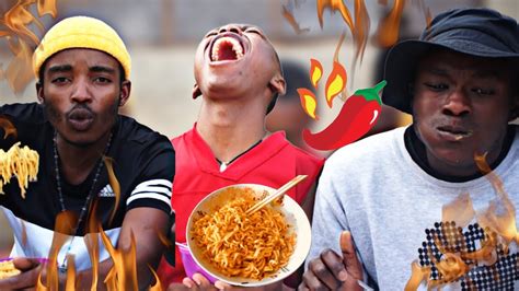 World Spiciest Noodles Challenge Pt 2🍜🌶🔥 Flexx Lost😖 Rawheads